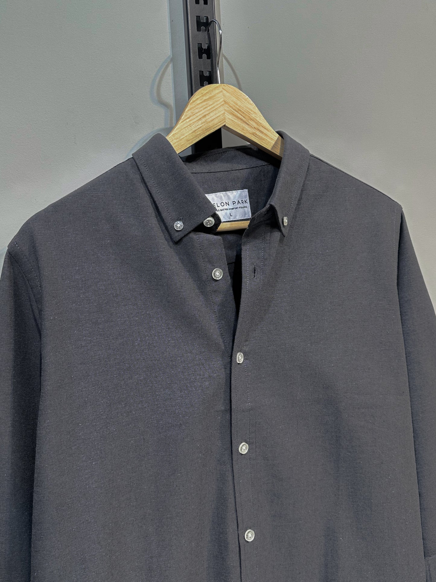 Oxford Shirt - Dark Grey