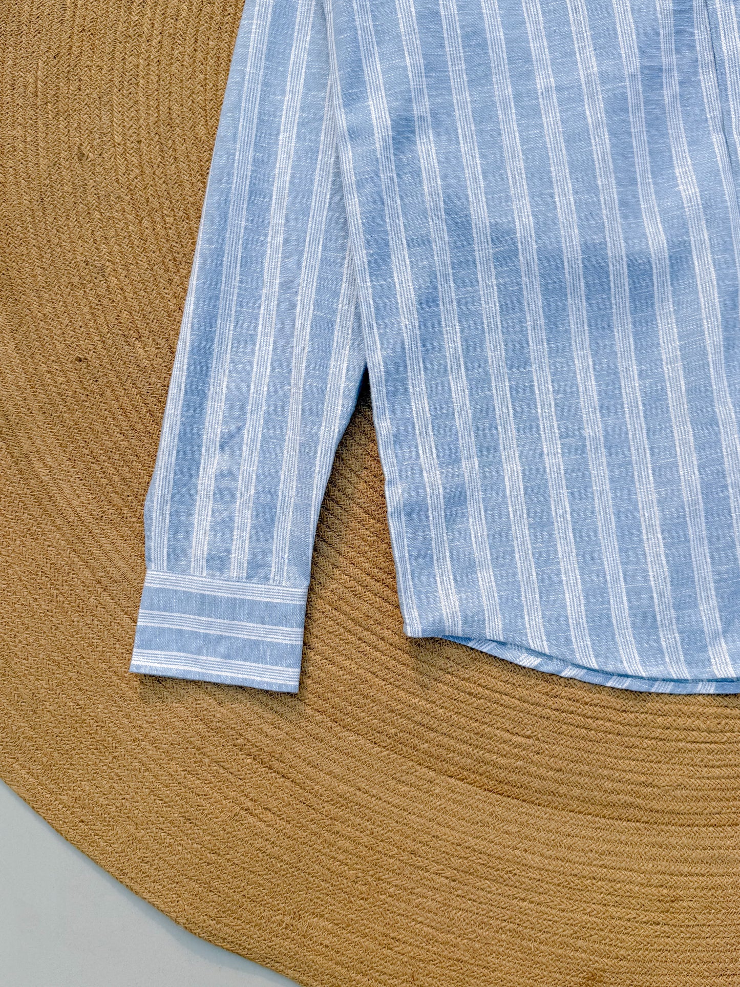 Gentle stripe shirt - Skyline
