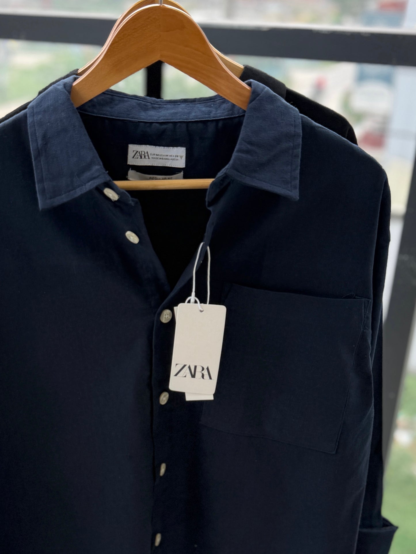 Oversized Baggy shirt - Navy Blue