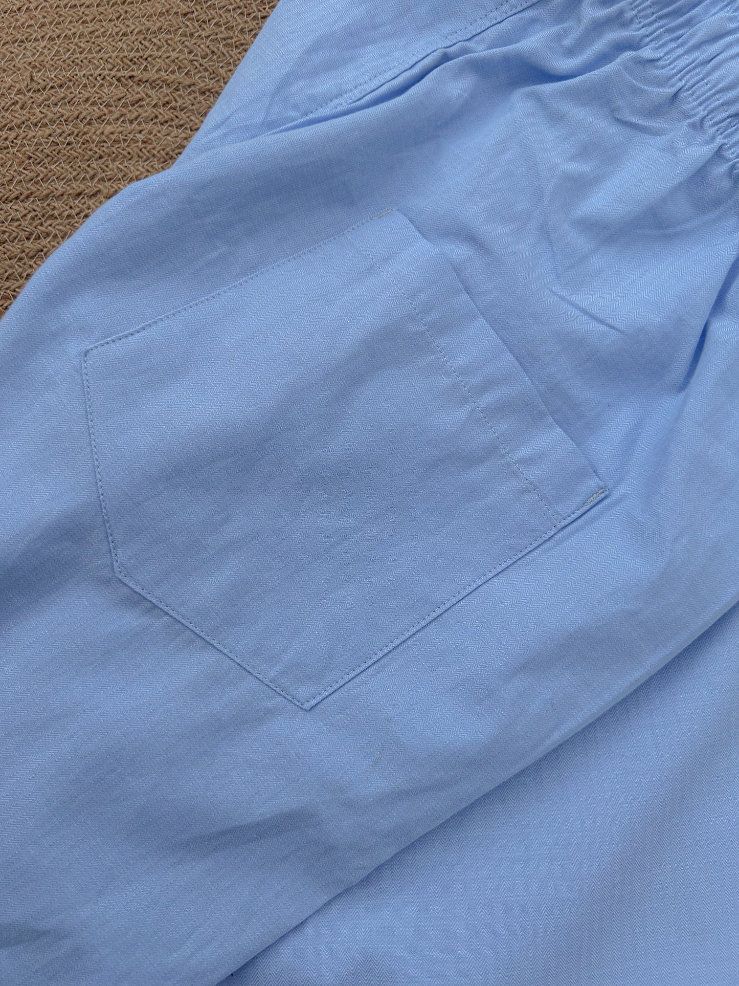 Remi Cotton Trouser - Sky Blue
