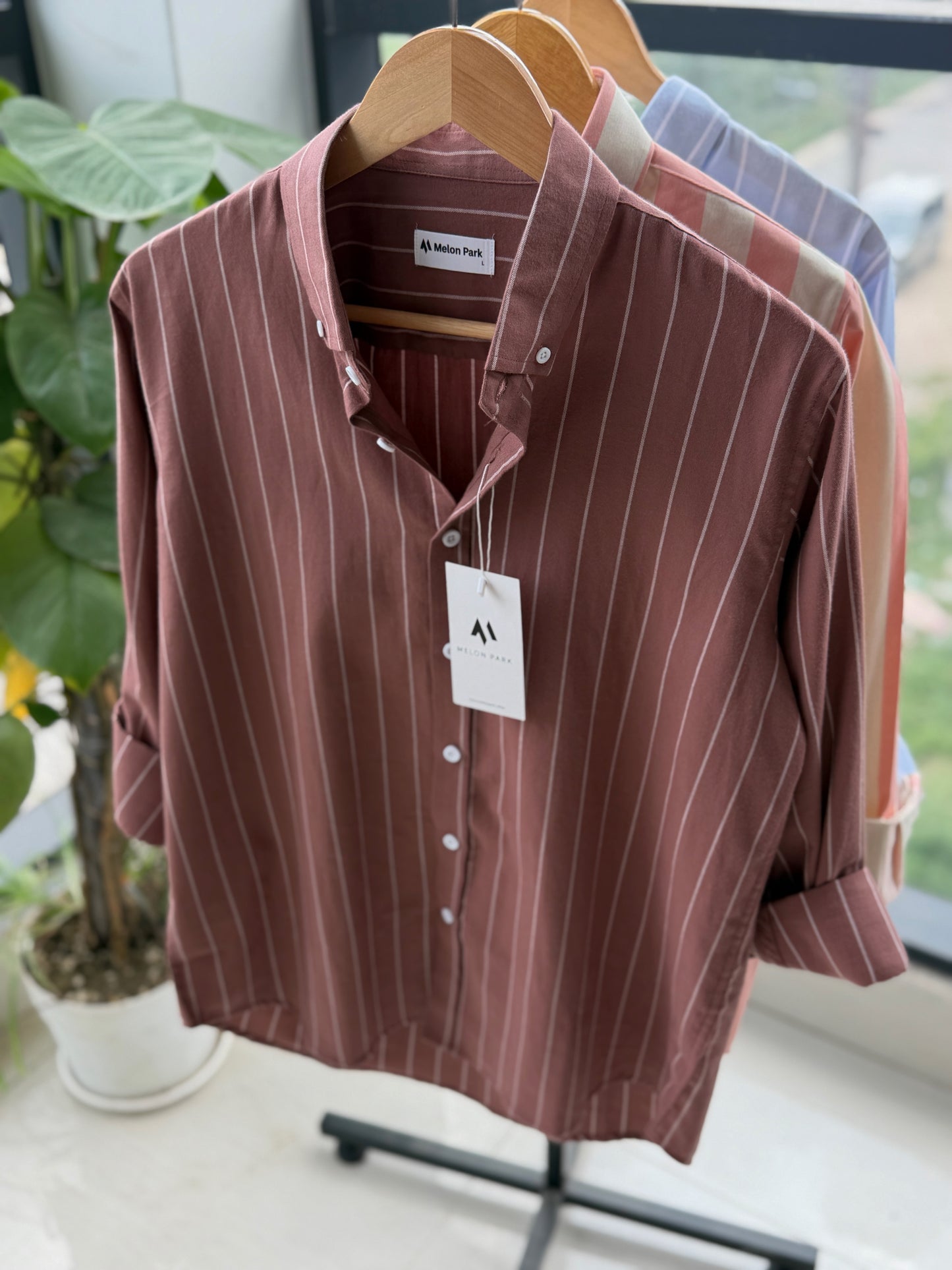 Gentle stripe shirt - Clayton Pinstripe