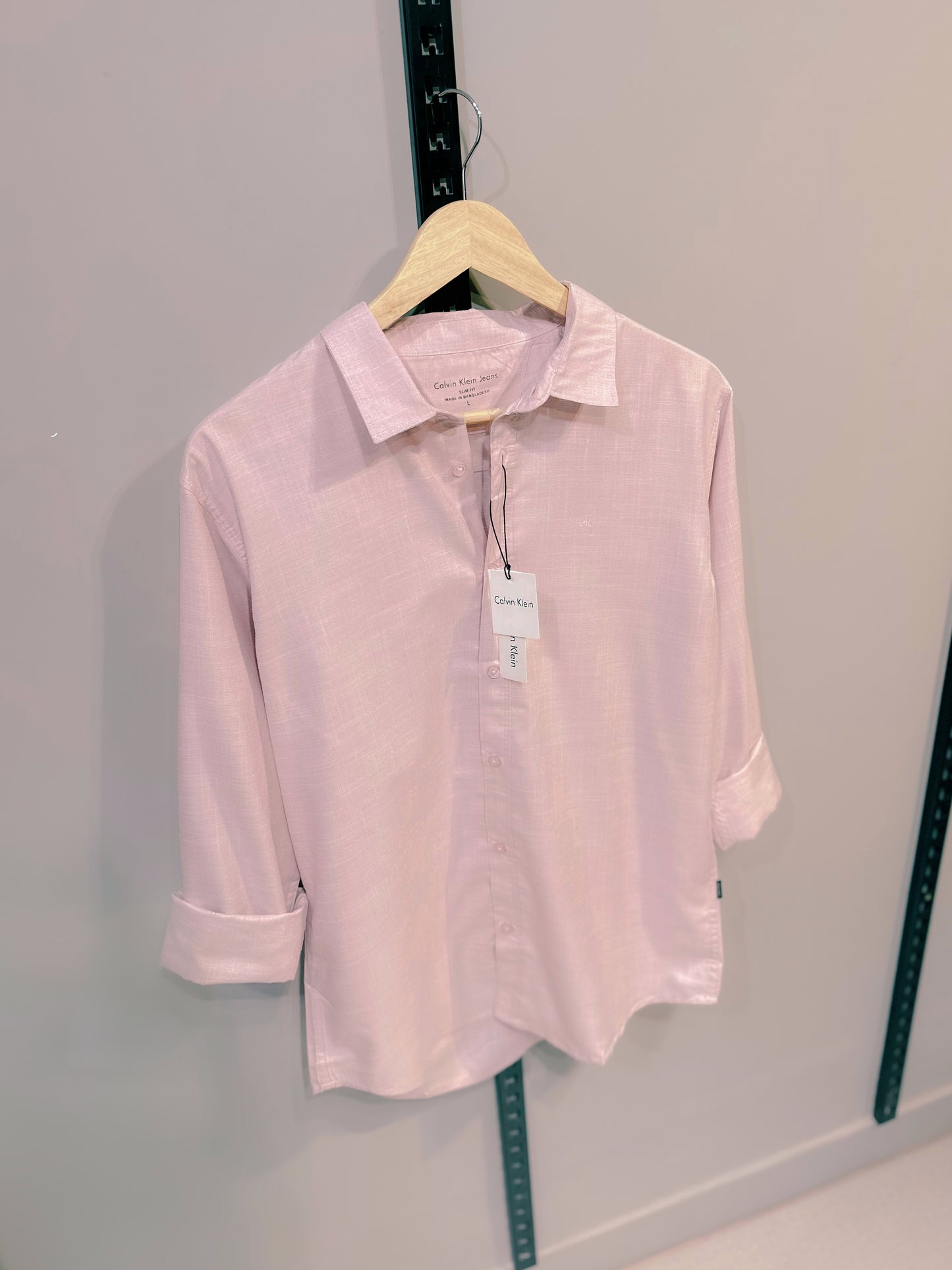 Classic full sleeve shirt - Light Peach