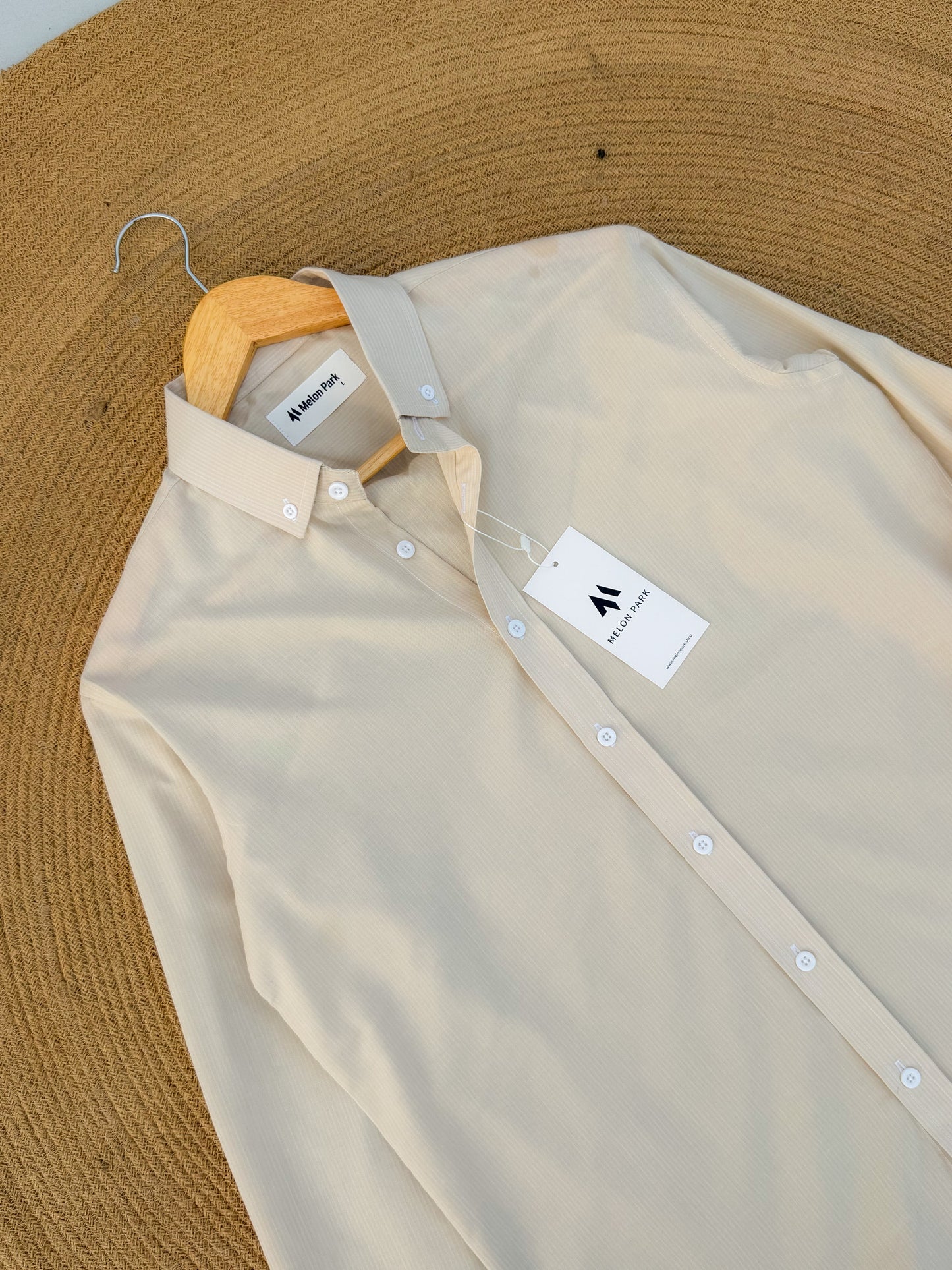 Classic full sleeve shirt - Ivory Alabaster