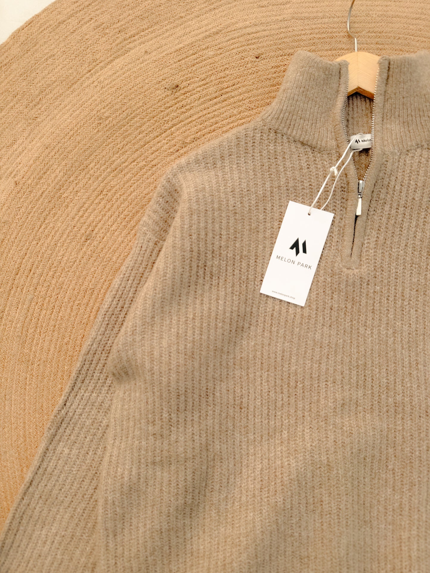 Classic Knitted Sweater - Vintage Mocha