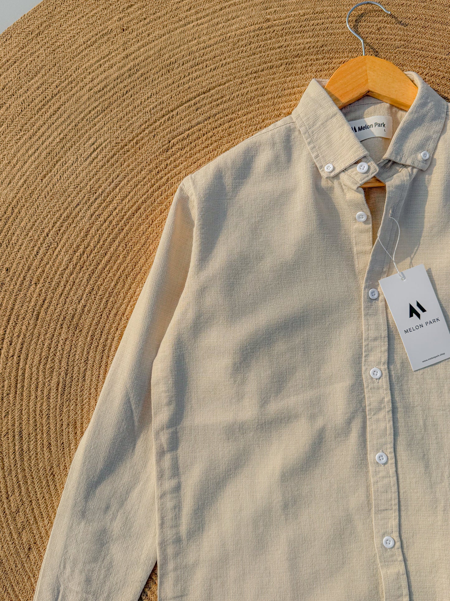 Signature Remi cotton shirt - Crafted Off White