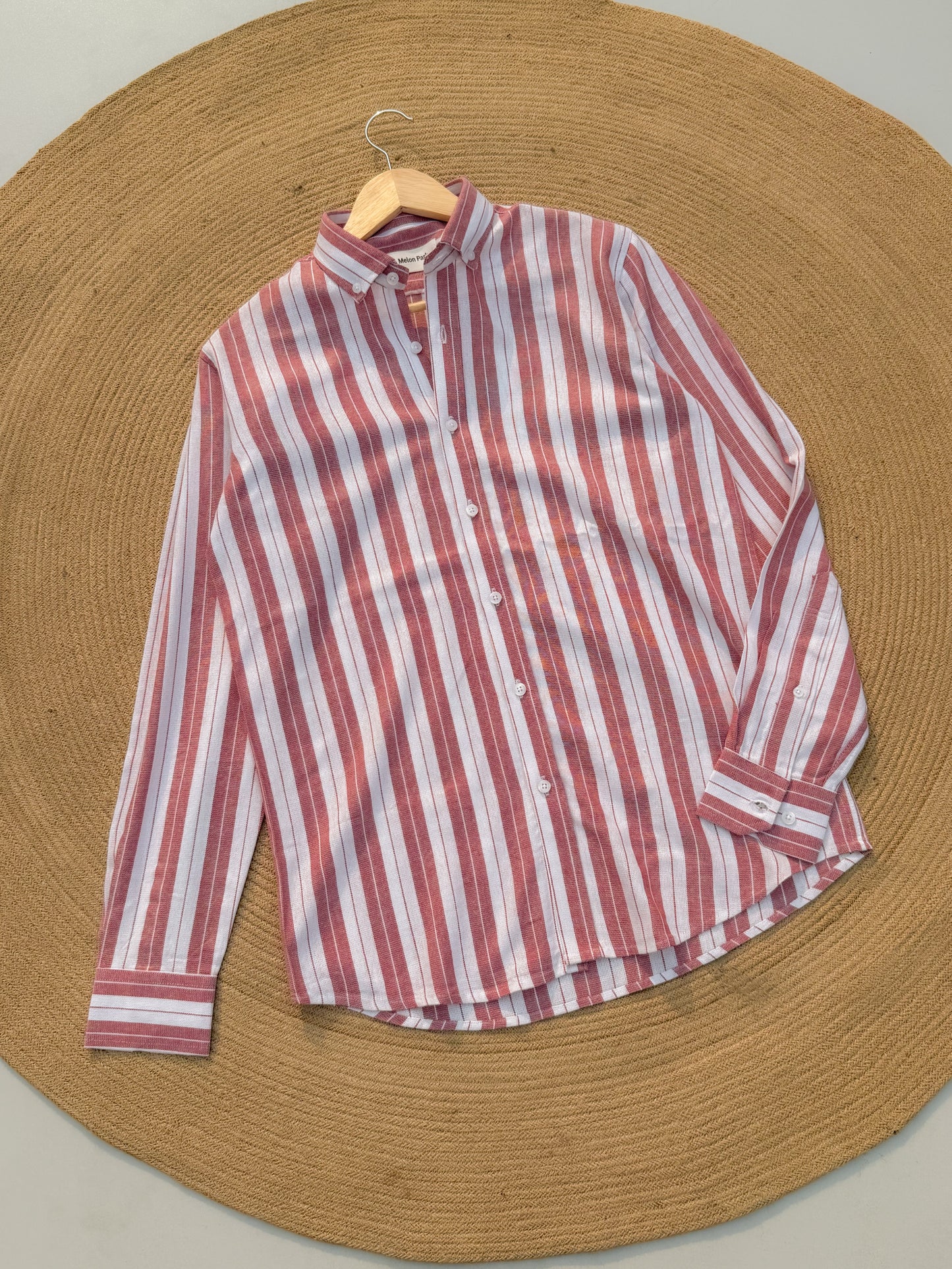 Gentle stripe shirt - Riviera