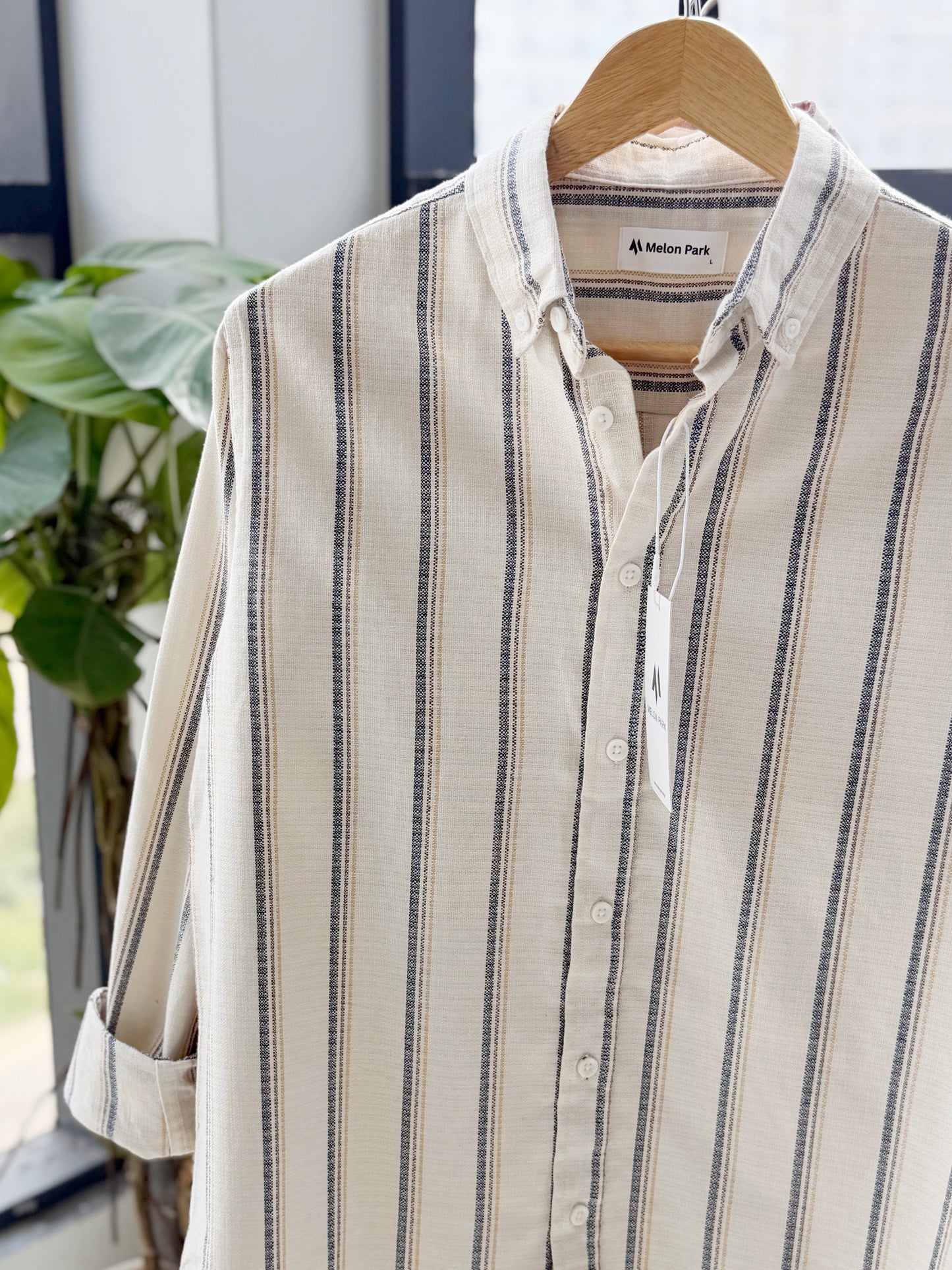 Gentle stripe shirt - Nordic coast