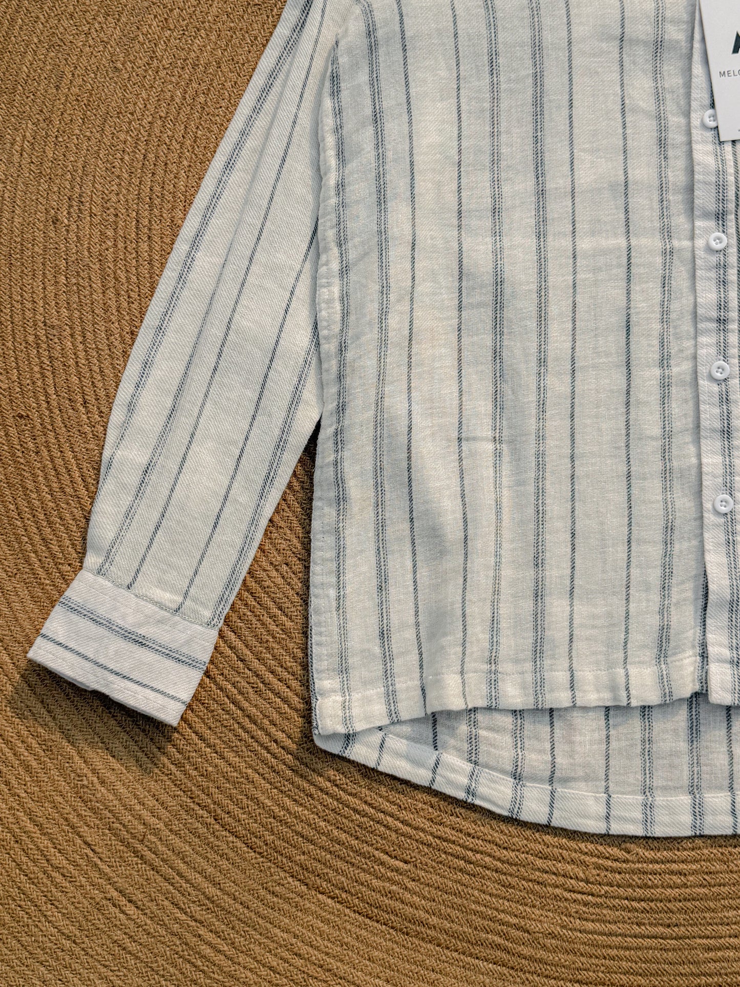 Crafted full sleeve shirt - Ghost Stripe