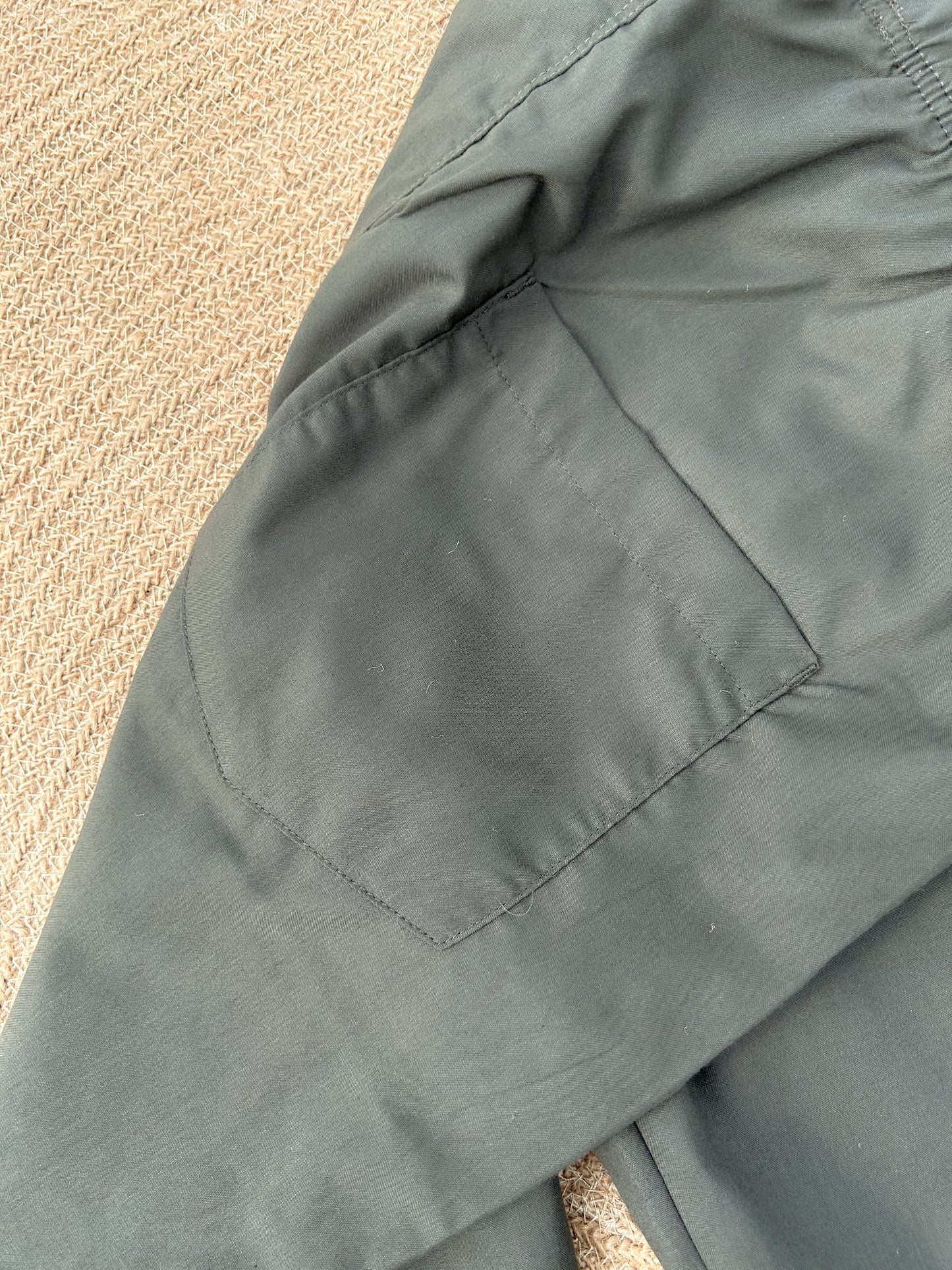 Remi Cotton Trouser - Dark Olive