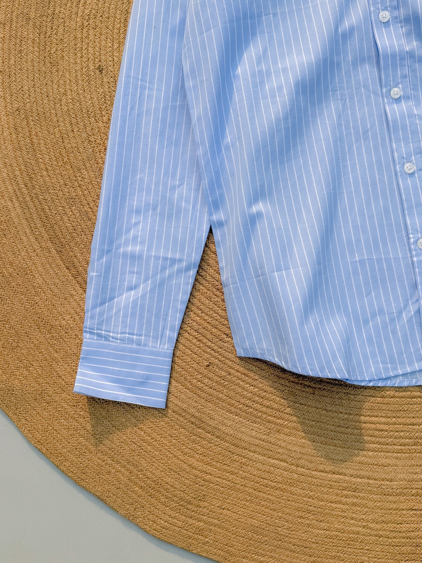 Old Money full sleeve shirt - Sea Blue
