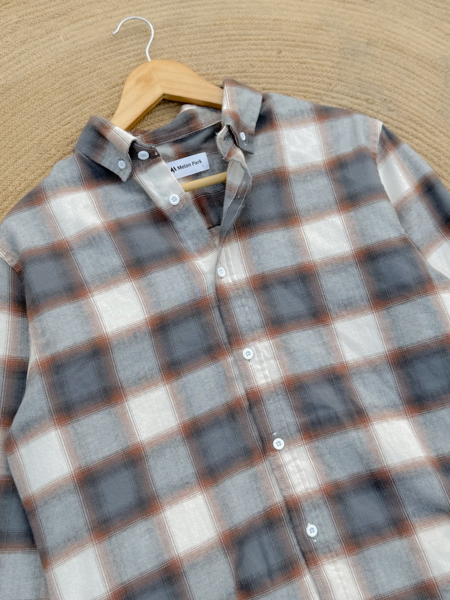 Gentle Check shirt - Smoky Check