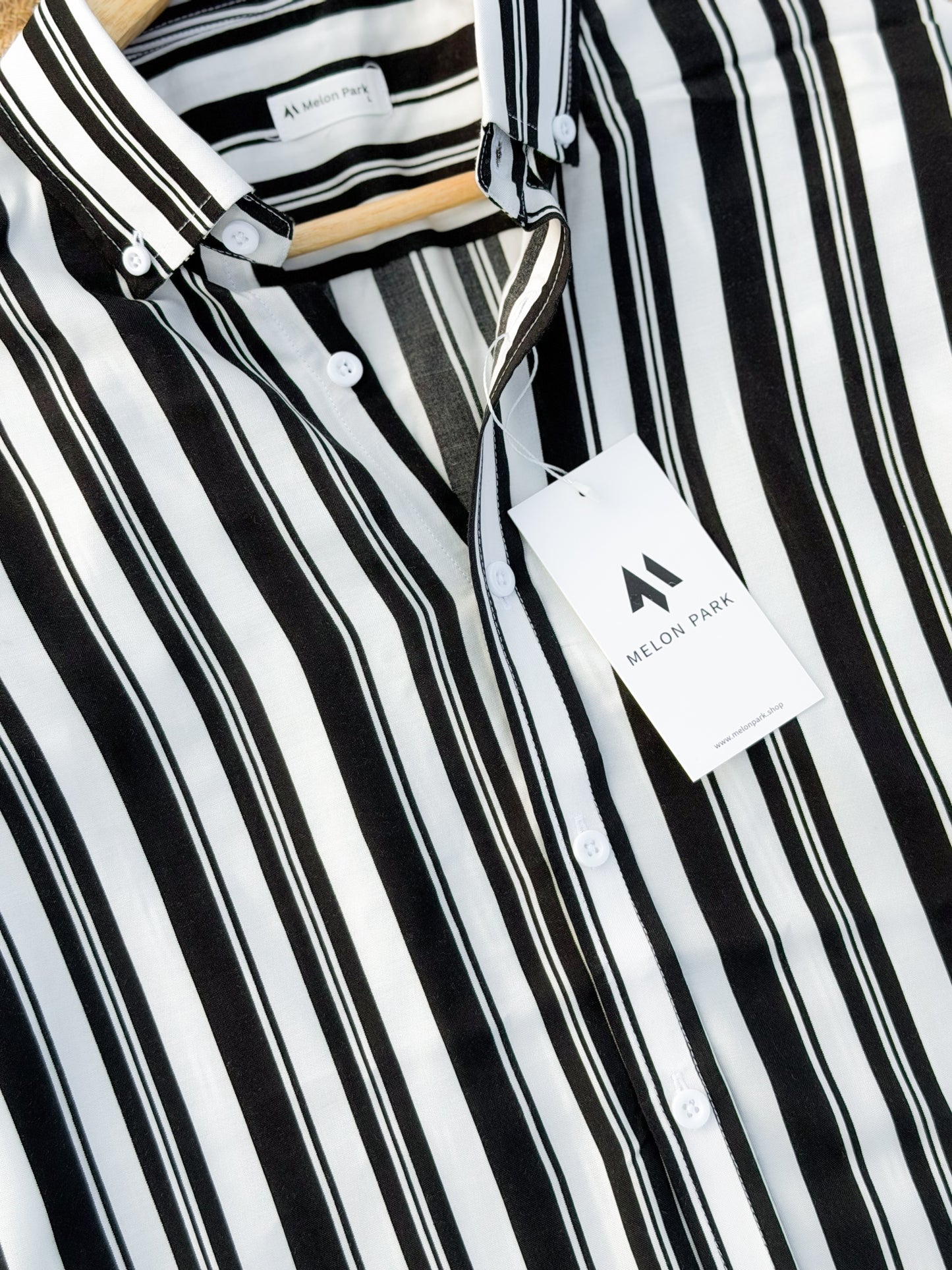 Drip full sleeve shirt - White Noir