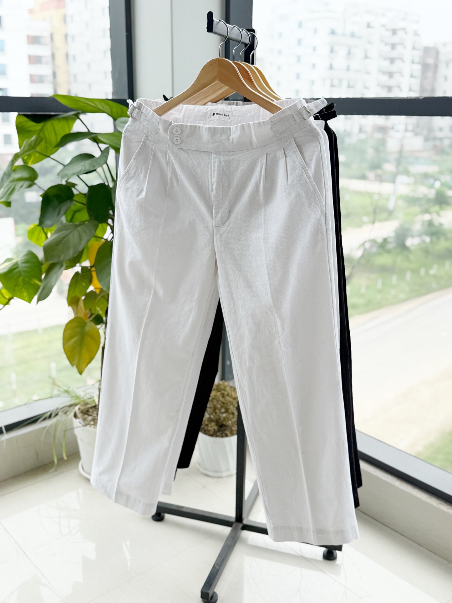 Gurkha Baggy Pant - White
