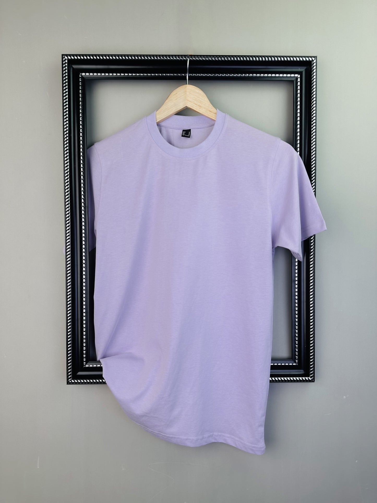 Lavender Half Sleeve Tshirt