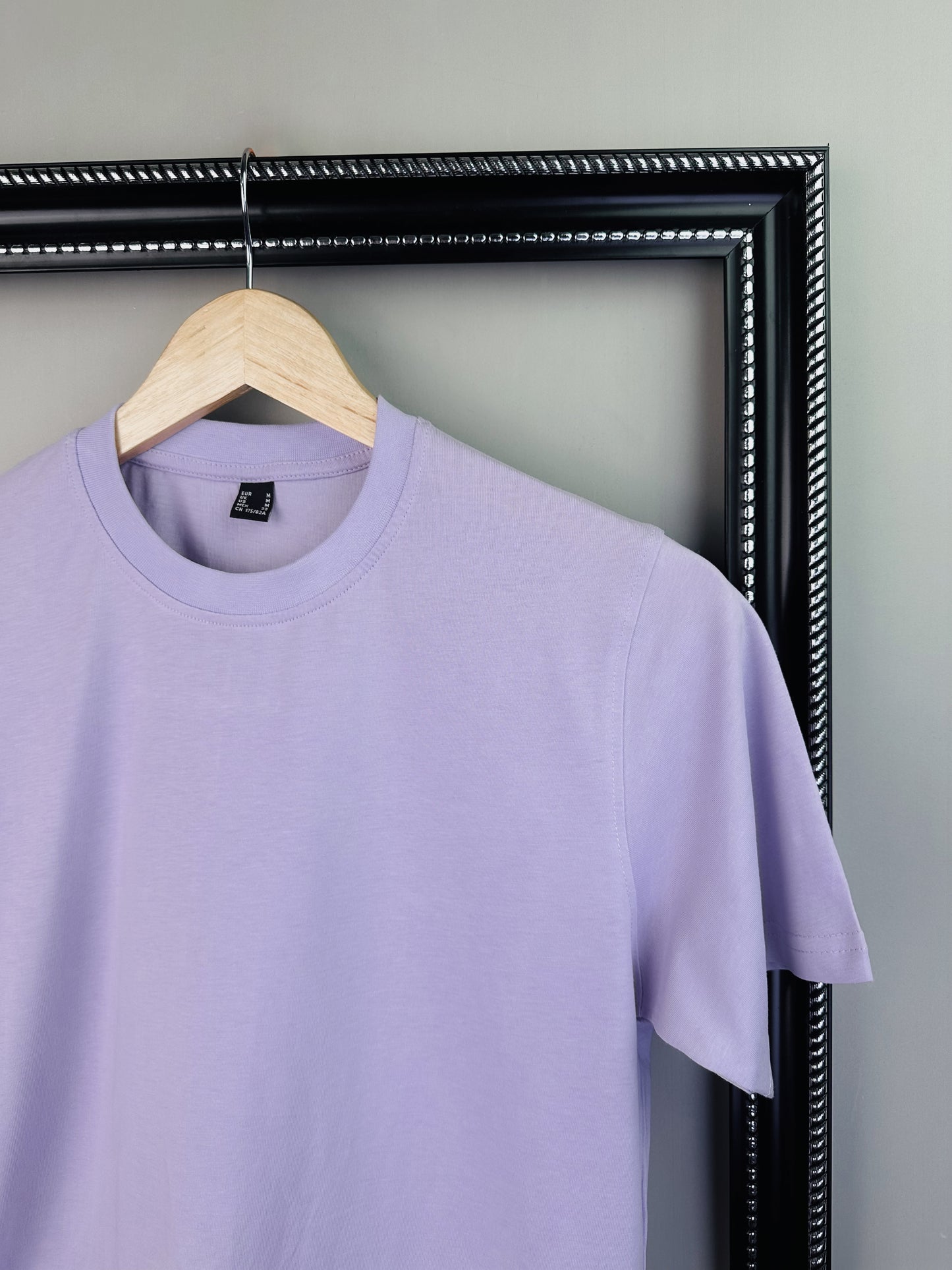 Lavender Half Sleeve Tshirt