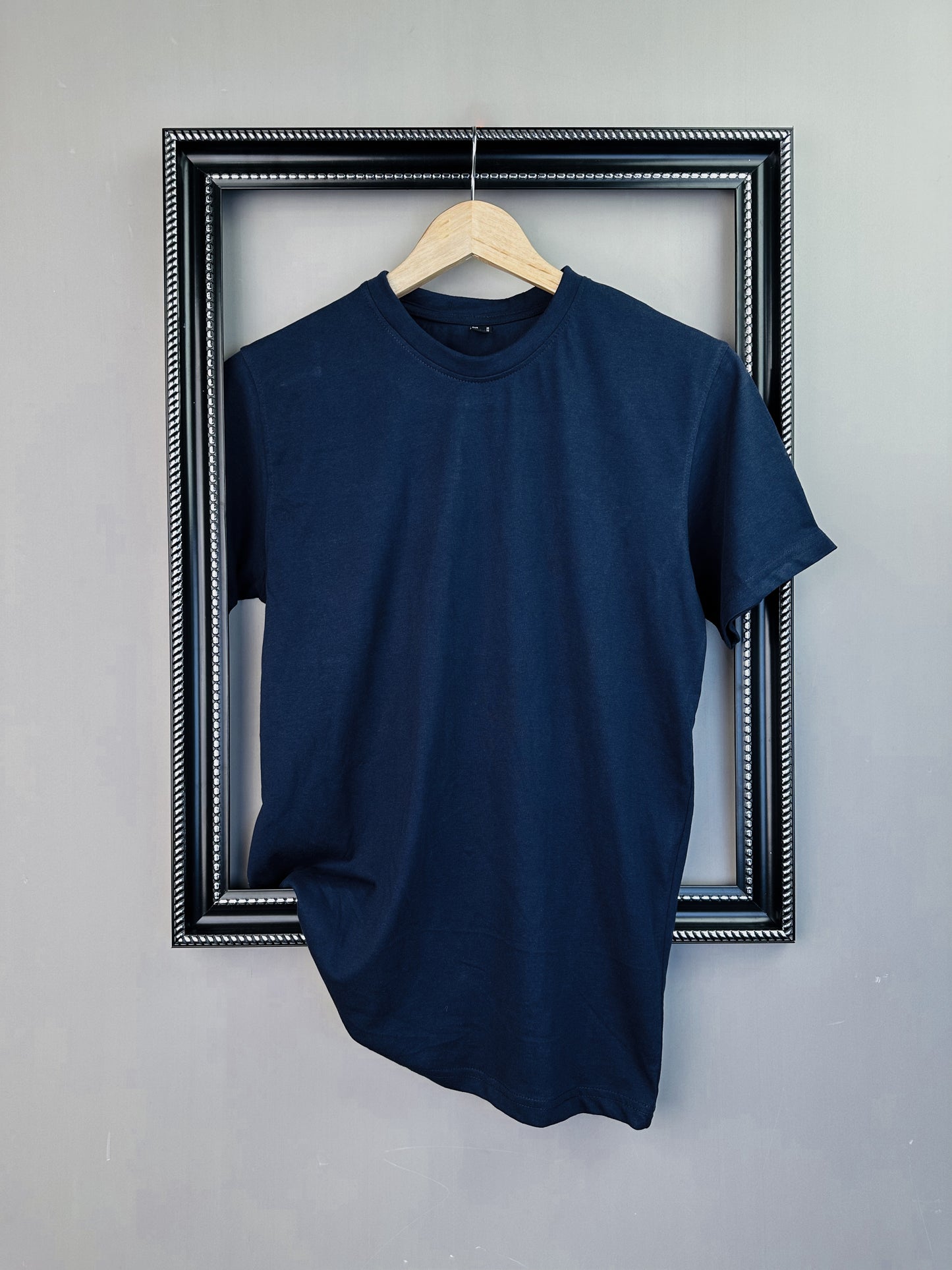 Navy Blue Half Sleeve Tshirt