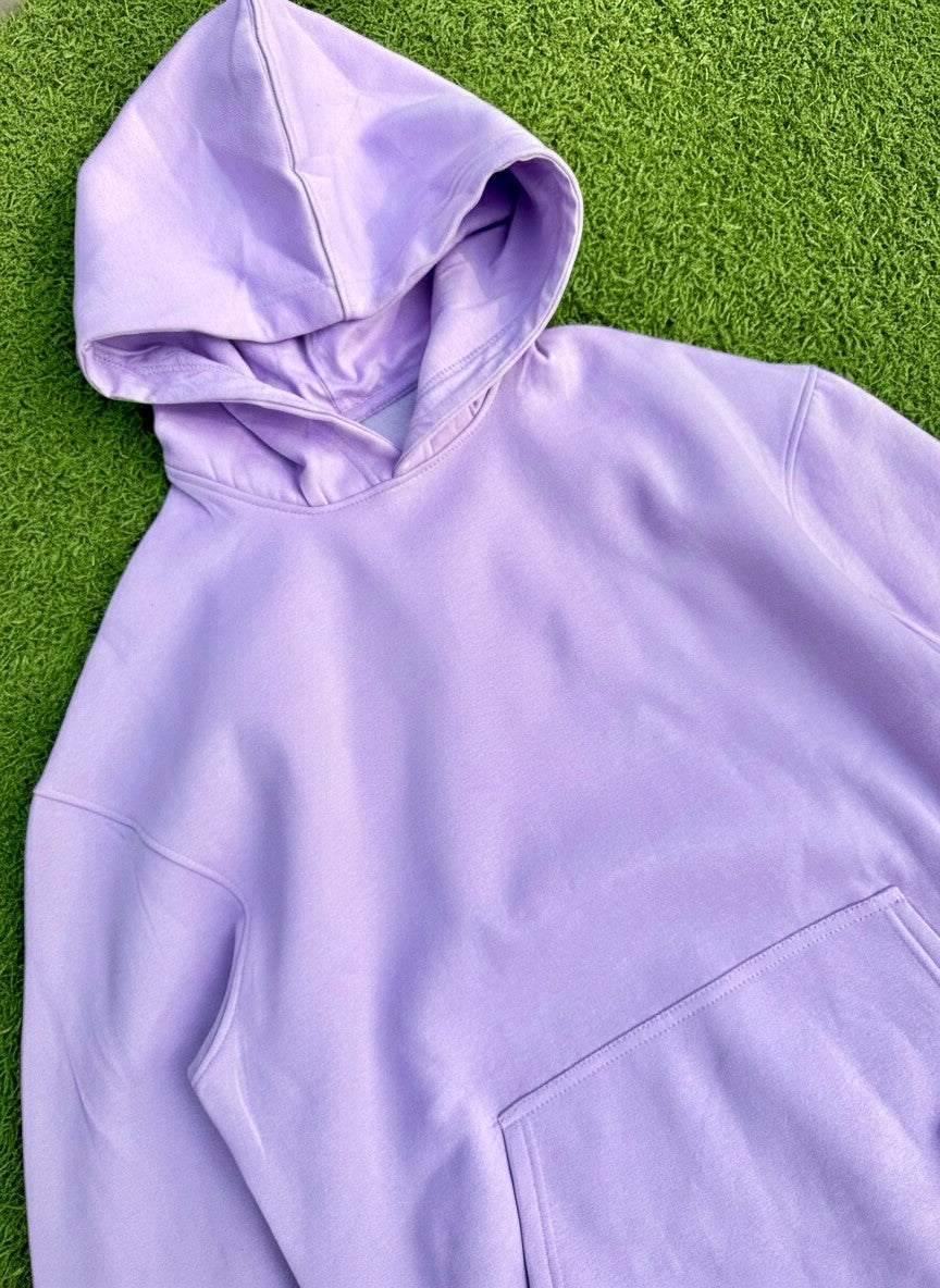 Lavender Sily  Dropshoulder Hoodie