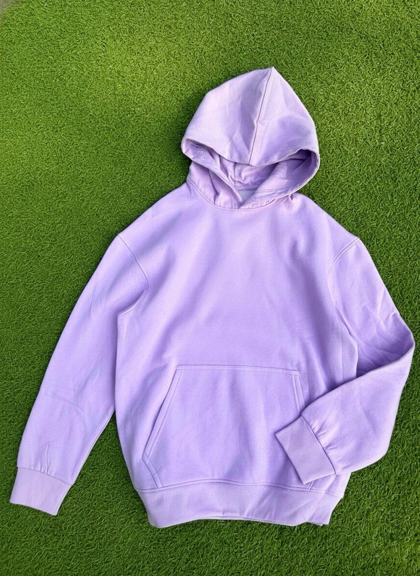 Lavender Sily  Dropshoulder Hoodie
